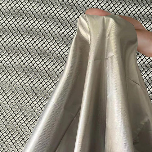 Fara-Day Fabric Conductive Fabric Made from Copper and Nickle Fabric, Military Grade Material DIY for Protection from Harmful(43.3in * 39.3in)...
