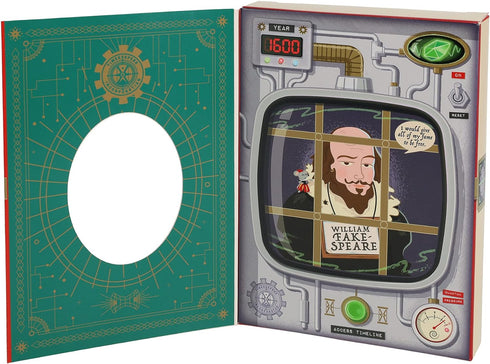 Ridley's Games: Timescape: Saving Shakespeare an Escape Room Game - Brainteasers - Mystery Solving - Crack The Code - Game Night Favorites - Ages ...