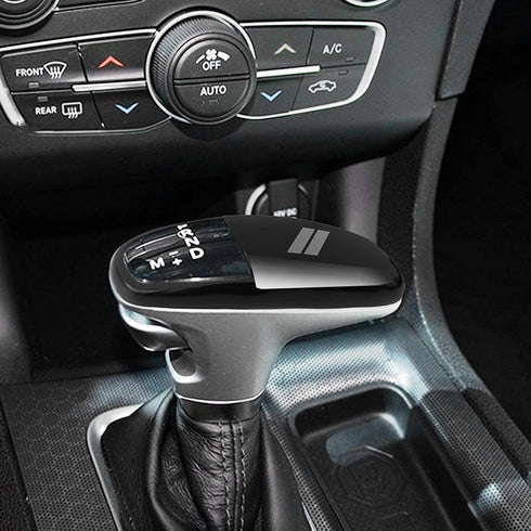SENSHINE Gear Shift Knob Head Cover for Dodge Charger Challenger Accessories 2015-2023 2024 Durango 2016-2024 ABS Interior Shell Insert Decoration...