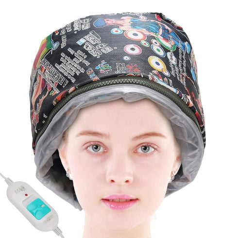 Hair Care Hat, 3 Mode Hair Steamer, Heating Treatment Baking Hat, Hair SPA, Nourishing Hair Care Tool For Hair Spa Home...
