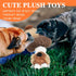 JMZDS&JL Squeaky Dog Toys, Plush Stuffed Crinkle Pet Chew Toys, Stuffing Dog Toys for Small Medium Large Dogs, Puppy Teething Toys for Boredom & T...