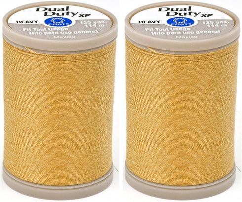 Dual Duty Xp Heavy Thread 125yd-Temple Gold...