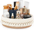Mkono Makeup Perfume Holder Organizer Macrame Decorative Woven Rope Basket Boho Decor Cosmetics Desk Storage Baskets For Dresser Skin Care Lotions...