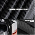 Universal 2 Piece Carbon Fiber Steering Wheel Cover Non-Slip Segmented Car Steering Wheel Covers Steering Wheel Protectors...