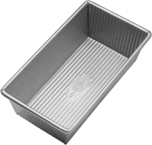 USA Pan Nonstick Standard Bread Loaf Pan, 1 Pound, Aluminized Steel...