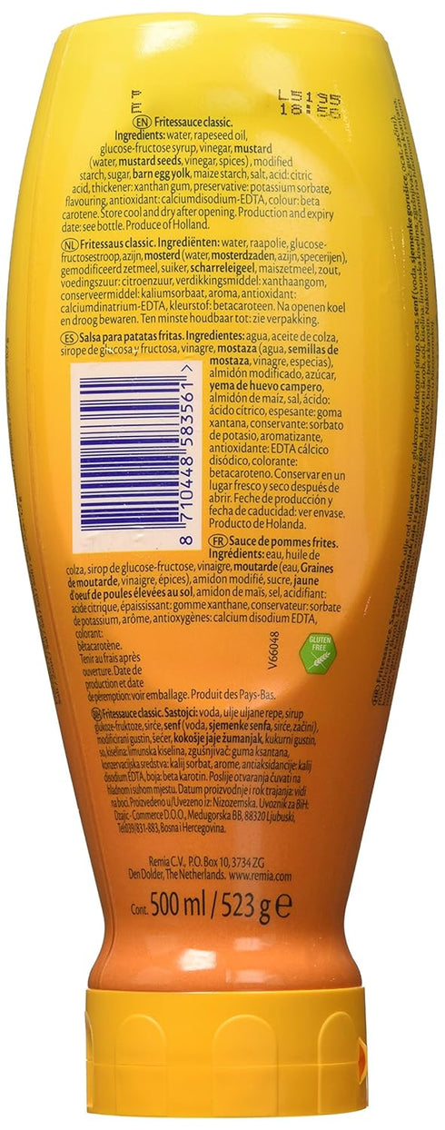 Frite Sauce Classic, Fritessaus (Remia) 16.9 oz (500ml)...