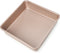Ultra Cuisine Nonstick Square Cake Pan, Even Baking and Roasting, Easy to Clean, Durable Quality, Warp & Scratch Resistant Texture for Easy Releas...