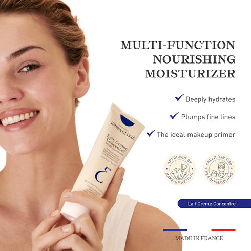 Embryolisse Lait-Crème Concentré, Face Cream & Makeup Primer - Cream for Daily Skincare - Face Moisturizer for All Skin Types (New Packaging)...