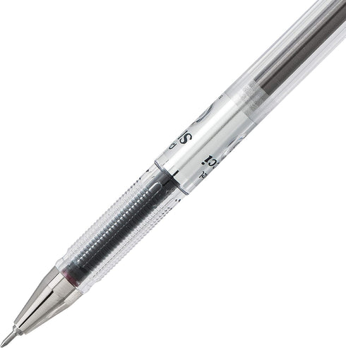 Pentel Arts Slicci 0.25 mm Extra Fine Gel Pen, Black Ink, 1 Pack (BG202BPA)...