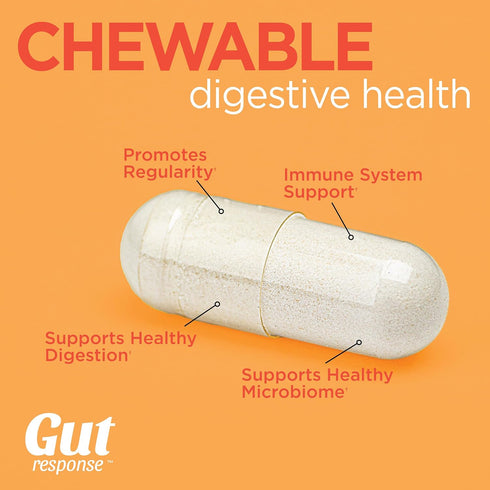 Chewable Probiotic for Men & Women, Slows Down Digestive Aging, Boosts Immune System, Non-GMO, Gluten Free & Soy Free, 5 Billion CFU, 30 Chewable ...