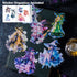 30Pcs Large PET Witch Stickers, Holographic Stickers for Scrapbooking, DIY Crafts, Waterproof Journaling Supplies & Junk Journal Ephemera, with St...