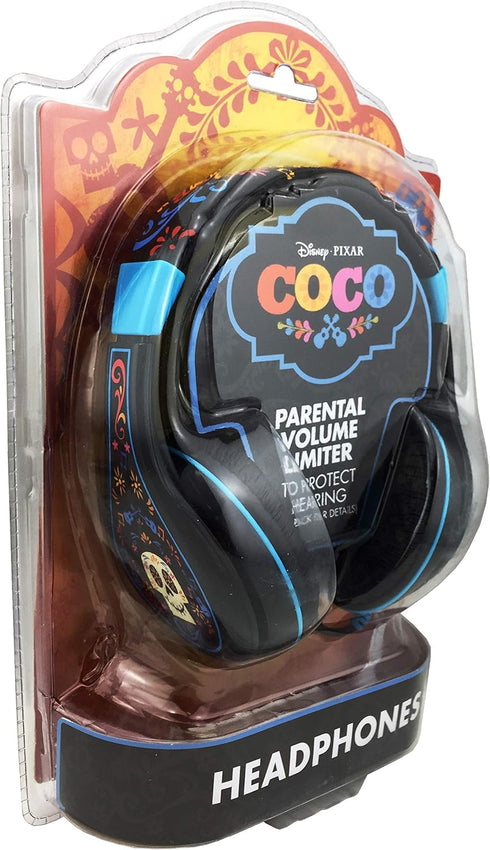 Kids Headphones for Kids Coco Adjustable Stereo Tangle-Free 3.5mm Jack Wired Cord Over Ear Headset for Children Parental Volume Control Kid Friend...