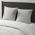 INK+IVY Pillow Euro Sham, 26"x26", Quilted Grey...