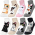 8 Pairs Women's Cat Socks,Cat Gifts Cute Animal Socks,Colorful Soft Cozy Women Socks Gift...