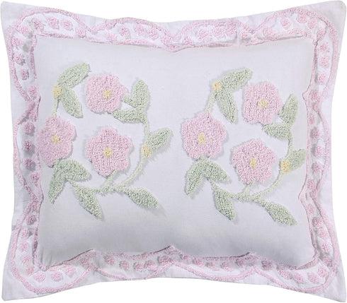 Better Trends Bloomfield Collection is Super Soft and Light Weight in Floral Design 100% Cotton Tufted Unique Luxurious Machine Washable Tumble Dr...