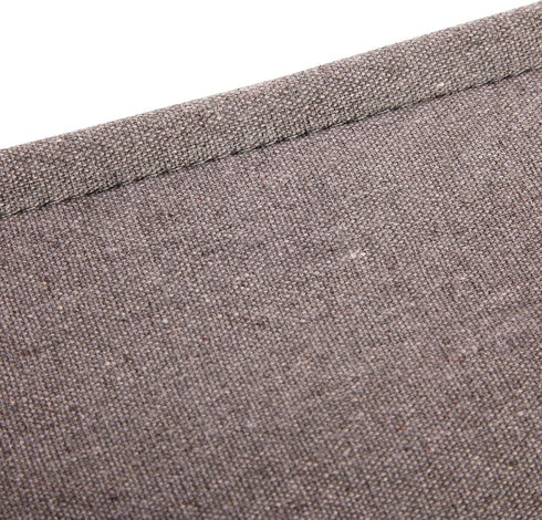 Juvale Toilet Paper Storage Basket for Bathroom Organizing, Rectangular Bin for Fabric Storage, Counter (Gray, 16 x 6 x 5.5 In)...