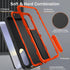 BaHaHoues for Samsung Galaxy S24 Case, Samsung S24 Phone Case with Built in Kickstand, Shockproof/Dustproof/Drop Proof Military Grade Protective C...