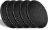 5 Pack Extra Thick Silicone Trivets Heat Resistant Pot Holder and Oven Mitts,Trivets for Hot Dishes,Nonslip Insulation Honeycomb Rubber Hot Pads f...