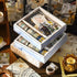 ABARWER 300 PCS Travel Vintage Scrapbooking Supplies Kit, Bullet Junk Journal Kit with Washi Tape Aesthetic Scrapbook Paper,Scrapbook Embellishmen...