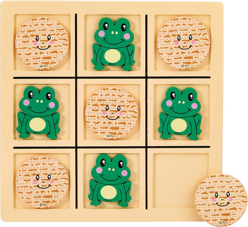 Rite Lite Passover Tic Tac Toad Game | Pesach Seder Tic Tac Toe Educational Plagues Frogs For Kids Game Night Jewish Holiday Party Hours of Fun!...