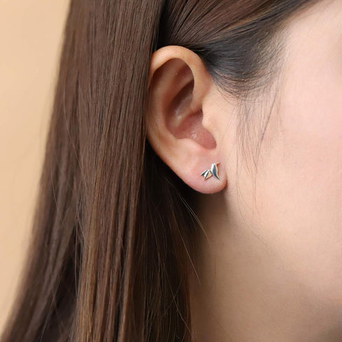 Boma Jewelry Sterling Silver Hummingbird Stud Earrings...