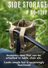 CAMPINGMOON Storage Box Accessory Gear Organizer XS for Camping Chair Tactical Table Field Rack Coyote BG-1212...