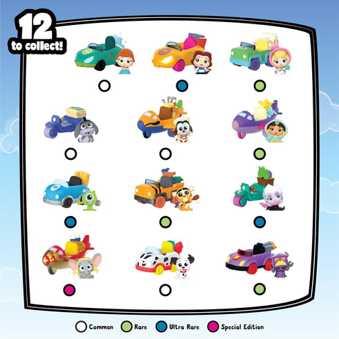 Just Play Doorables Let's Go Series 3 Co-Pack, 4-pieces, Collectible Figures and Vehicles, 1.5-inch Figurines, Kids Toys for Ages 5 Up...