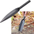 Willow Leaf-Shaped Garden Trowel Tool 12-inch Hand Shovel High-Carbon Steel Material One-Piece Forged Heavy Duty Manual Tool Potting Digging Trans...