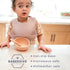 Babeehive Goods Bowls | Stress-Free, Mess-Free Mealtime | Food-Grade Silicone | Sturdy Suction Bowl and Soft Silicone Spoon | Soft, Flexible Silic...