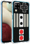 Hard PC Bumper Shockproof Clear Soft Slim Design Pattern Case for Samsung Galaxy A12 6.5inch Cover - Retro Game...