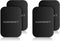 Universal Metal Plates Kit - Strong Hold, Ultra Thin, 4 Square Metal Plates, Alcohol Wipe Kit, Universal Compatibility - Car Dashboard Mount Acces...