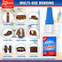 20g Leather Glue - Strong Bond for Repair & DIY, Permanent Clear Fabric Adhesive for Shoes, Bags, Furniture...