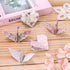 Whaline 12 Designs Spring Pattern Paper 24 Sheet Rose Floral Scrapbook Paper Pink Double-Sided Collection Decorative Craft Paper Folded Flat for C...