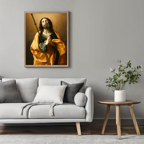 Posterizer 1 pcs-Saint James the Great 1636-1638 painting poster-Religious Posters-Gifts for Christians -Decor for Church, Sunday School Classroom...