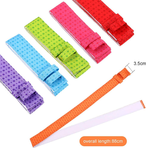 6 Pieces Colorful Baking Even Strip Cake Pan Baking Strips Absorbent Thick Cake Strips Baking Tray Protection Straps for Home Kitchen Baking Suppl...