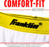 Franklin Sports Compression Sliding Shorts - Adult + Youth Baseball Compression Underwear with Cup Pocket - Padded Short...