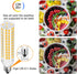 JDE11 LED Bulb 100W Halogen Bulbs Equivalent,T4 Mini Candelabra E11 LED Bulb Dimmable,Warm White 3000K,10W 1000LM JDE11 120V 100W LED for Ceiling ...
