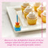 Nora Fleming Hand-Painted Mini: Best Birthday Ever (Candle Holder Cake) A194...