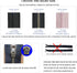 Meikeer 12-Piece #5 Universal Zipper Slider Replacement Kit - Includes Sliders for Easy Repair of Metal, Plastic, and Nylon Coil Luggage, Bags, an...