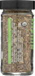 Spicely Organic Thyme 0.60 Ounce Jar Certified Gluten Free...