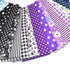 9.8X 9.8" 56Pcs Cotton Print Fabric Bundle Squares Pre-Cut Design Printed Quilting Sewing Floral for Quilting Patchwork DIY Craft Scrapbooking Clo...