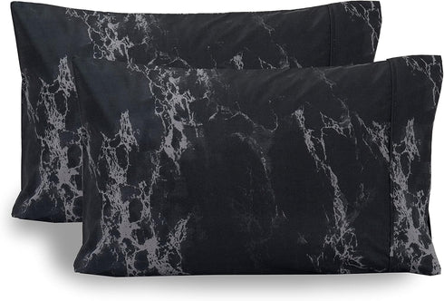 Elegant Comfort Luxury Ultra-Soft 2-Piece Pillowcase Set - 1500 Premium Hotel Quality Microfiber Double Brushed - Wrinkle Resistant, Standard/Quee...