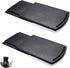2 Pack Sliding Coffee Maker Tray, 12’’ Countertop Appliance Caddy Slider for Blender Toaster under Carbinet, Black ABS Rolling Out Tray...