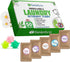 Eco Sheets Laundry Detergent with 5 Different Scents (100 Loads) 50 Strips Fresh Scent Plastic-Free, Liquid-Free Technology - Detergent Strips for...