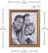 Malden International Designs Classic Wood Picture Frame, 8x10, Gold...