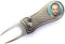 Tiger Woods Mugshot Golf Divot Repair Tool with Ball Marker - Foldable Switchblade Design (Gray)...