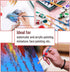 Mr. Pen- Artist Paint Brushes for Acrylic Painting, 10 pcs, Ergonomic Wooden Handle, Synthetic Bristles in Different Sizes & Shapes, Watercolor Br...