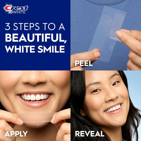 Crest 3D Whitestrips, Classic Vivid, Teeth Whitening Strip Kit, 20 Strips (10 Count Pack)...