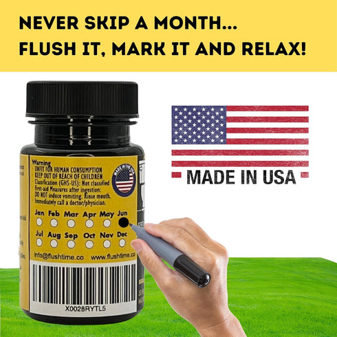 Flushable Septic Tank Treatment Capsules | 1 Year Supply - 12 Capsules | Eco-Friendly Nano-Tech Formula for Homes, RVs, Boats | Prevent Backups & ...