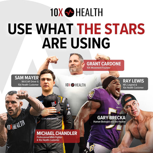 10X Health MIC Chromium Supplement with Choline, Inositol & L Methionine - 60 Capsules...